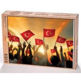 King Of Puzzle Bayrak Sevgisi 1000 Parça Puzzle