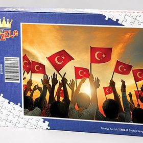 King Of Puzzle Bayrak Sevgisi 500 Parça Puzzle