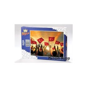 King Of Puzzle Bayrak Sevgisi 500 Parça Puzzle