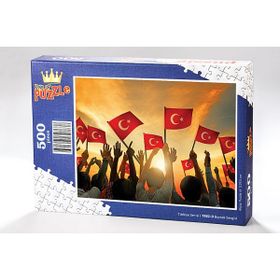 King Of Puzzle Bayrak Sevgisi 500 Parça Puzzle