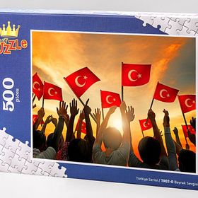 King Of Puzzle Bayrak Sevgisi 500 Parça Puzzle