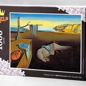 King Of Puzzle Belleğin Azmi Salvador Dali 1000 Parça Puzzle