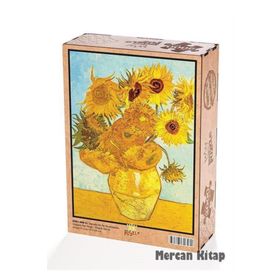 King Of Puzzle Bir Vazoda On İki Günebakan 2000 Parça Puzzle