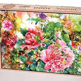 King Of Puzzle Çiçek Bahçesi Detay 1000 Parça Puzzle