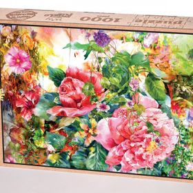King Of Puzzle Çiçek Bahçesi Detay 1000 Parça Puzzle
