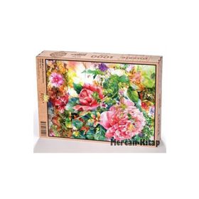 King Of Puzzle Çiçek Bahçesi Detay 1000 Parça Puzzle