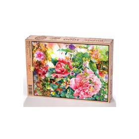 King Of Puzzle Çiçek Bahçesi Detay 1000 Parça Puzzle
