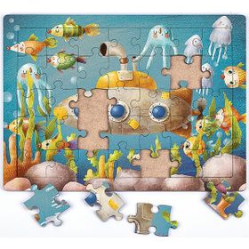 King Of Puzzle Denizaltı 35 Parça Puzzle