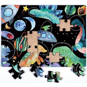 King Of Puzzle Dinzorlar Uzayda 35 Parça Puzzle