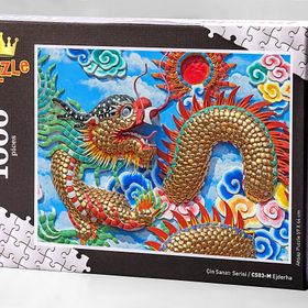 King Of Puzzle Ejderha 1000 Parça Puzzle