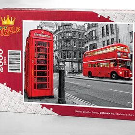 King Of Puzzle Fleet Caddesi Londra 2000 Parça Puzzle