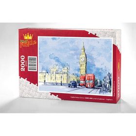 King Of Puzzle Fleet Caddesi Londra 2000 Parça Puzzle