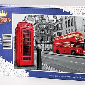 King Of Puzzle Fleet Caddesi Londra 500 Parça Puzzle
