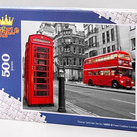 King Of Puzzle Fleet Caddesi Londra 500 Parça Puzzle