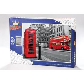 King Of Puzzle Fleet Caddesi Londra 500 Parça Puzzle