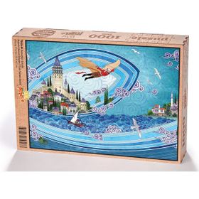 King Of Puzzle Hezarfan Çelebi - Nasuhi Hasan Çolpan 1000 Parça Puzzle