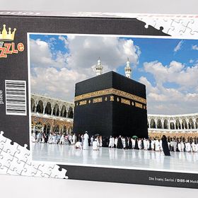 King Of Puzzle Kabe'de Tavaf Mekke 1000 Parça Puzzle