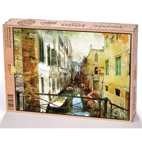 King Of Puzzle Kanal Venedik 1000 Parça Puzzle