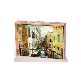King Of Puzzle Kanal Venedik 1000 Parça Puzzle