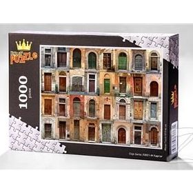 King Of Puzzle Kapılar 1000 Parça Puzzle