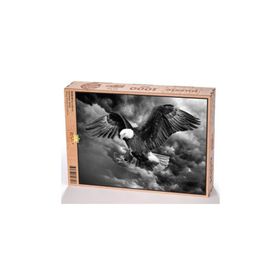 King Of Puzzle Kara Kartal 1000 Parça Puzzle