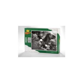 King Of Puzzle Kara Kartal 3000 Parça Puzzle