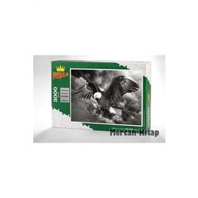 King Of Puzzle Kara Kartal 3000 Parça Puzzle