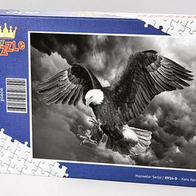 King Of Puzzle Kara Kartal 500 Parça Puzzle