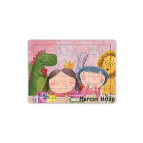 King Of Puzzle Kardan Adam Ve Doğum Günü 35 Parça Puzzle