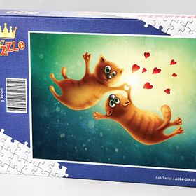 King Of Puzzle Kediler 500 Parça Puzzle