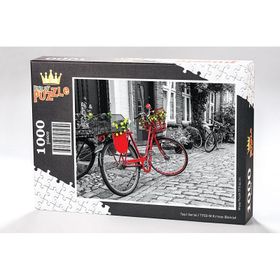 King Of Puzzle Kırmızı Bisiklet 1000 Parça Puzzle