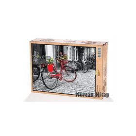 King Of Puzzle Kırmızı Bisiklet 2000 Parça Puzzle