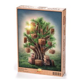 King Of Puzzle Kitap Ağacı 1000 Parça Puzzle