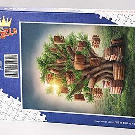 King Of Puzzle Kitap Ağacı 500 Parça Puzzle