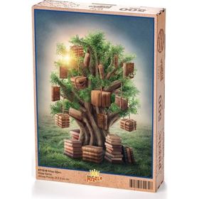 King Of Puzzle Kitap Ağacı 500 Parça Puzzle