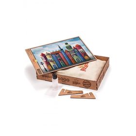 King Of Puzzle Kitap Kasabası 1000 Parça Puzzle