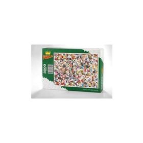 King Of Puzzle Kitap Kolaj 3000 Parça Puzzle