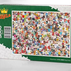 King Of Puzzle Kitap Kolaj 3000 Parça Puzzle