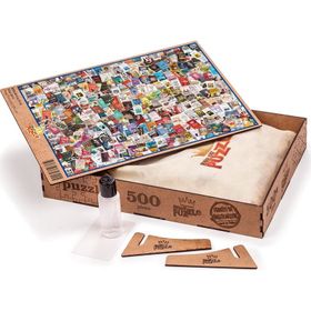 King Of Puzzle Kitap Kolaj 500 Parça Puzzle
