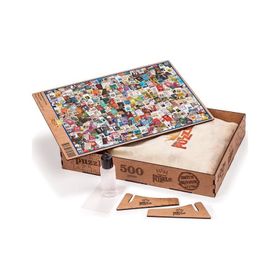 King Of Puzzle Kitap Kolaj 500 Parça Puzzle