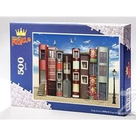 King Of Puzzle Kitap Sokağı 500 Parça Puzzle