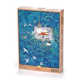 King Of Puzzle Kızkulesi usret Çolpan 1000 Parça Puzzle