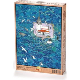 King Of Puzzle Kızkulesi usret Çolpan 1000 Parça Puzzle