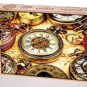 King Of Puzzle Köstekli Saatler 1000 Parça Puzzle