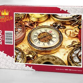 King Of Puzzle Köstekli Saatler 2000 Parça Puzzle