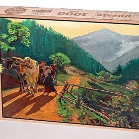 King Of Puzzle Köy Yolu 1000 Parça Puzzle