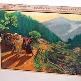 King Of Puzzle Köy Yolu 1000 Parça Puzzle