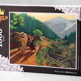 King Of Puzzle Köy Yolu 1000 Parça Puzzle