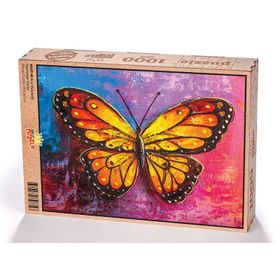 King Of Puzzle Kral Kelebeği 1000 Parça Puzzle