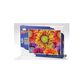King Of Puzzle Krizantemler 500 Parça Puzzle